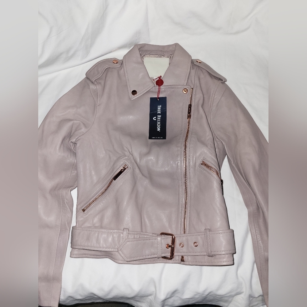 True Religion Women's  Leather Jacket